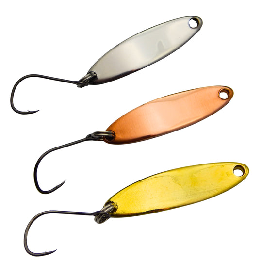 Forellen Spoon Slim Mix 3er