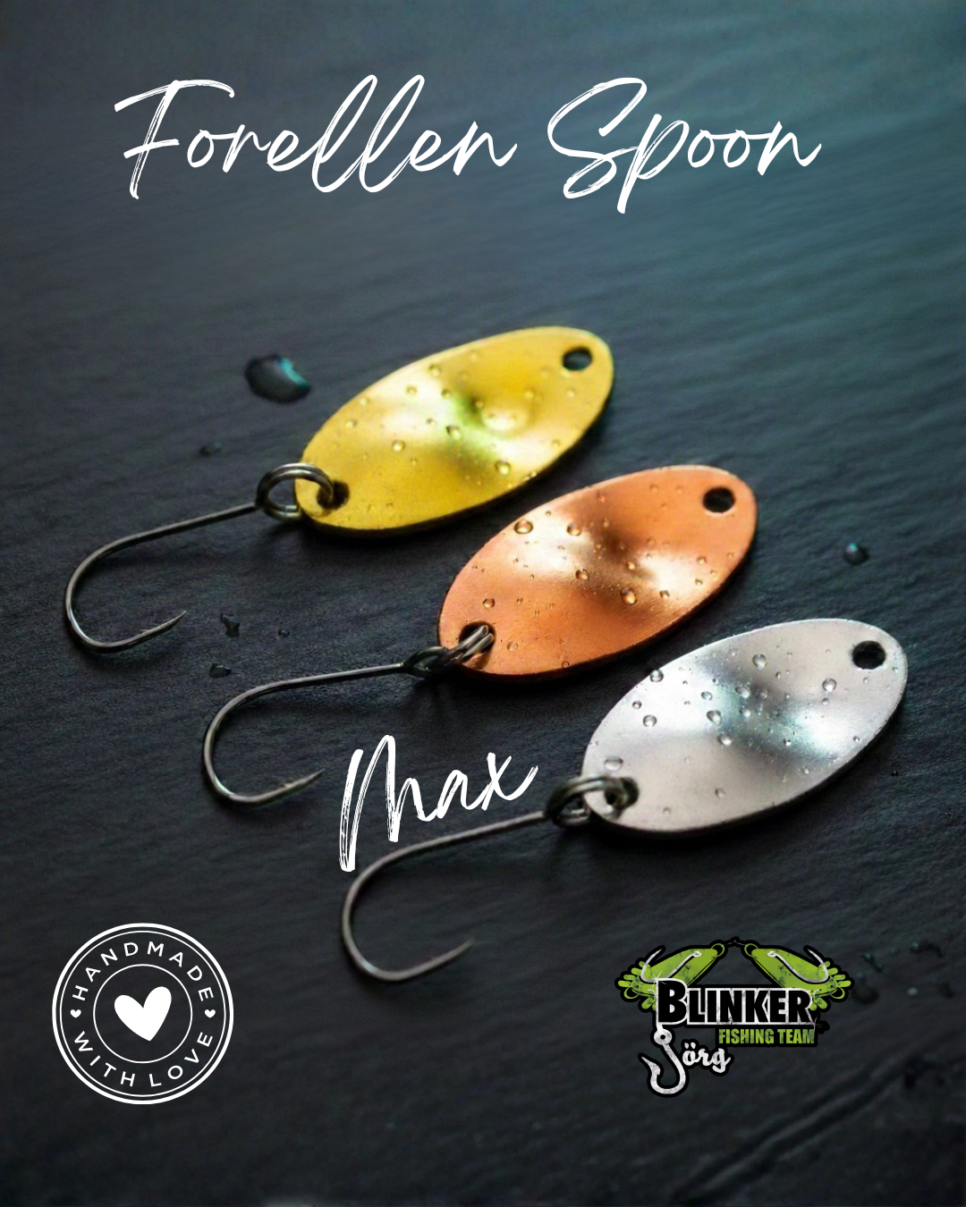 Forellen Spoon Max Mix 3er