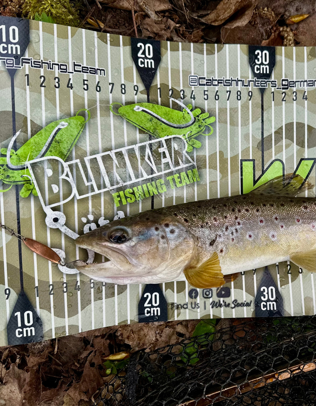 Forellen Spoon slim bronze 3,8gr.