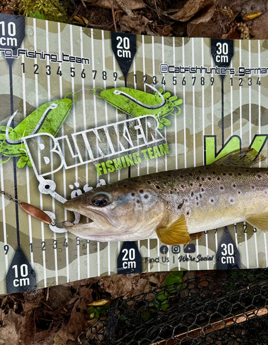 Forellen Spoon slim bronze 3,8gr.